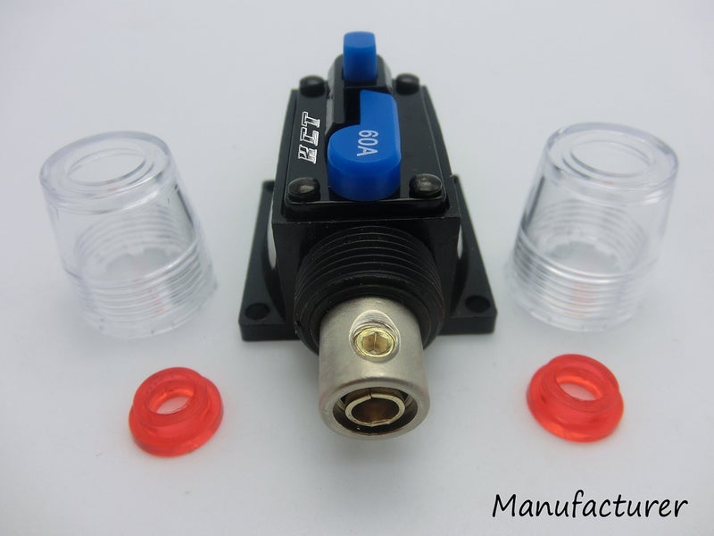 KCT Circuit Breaker Reset Fuse 60A for System Protection 12V/24V â€¦ - Image 2